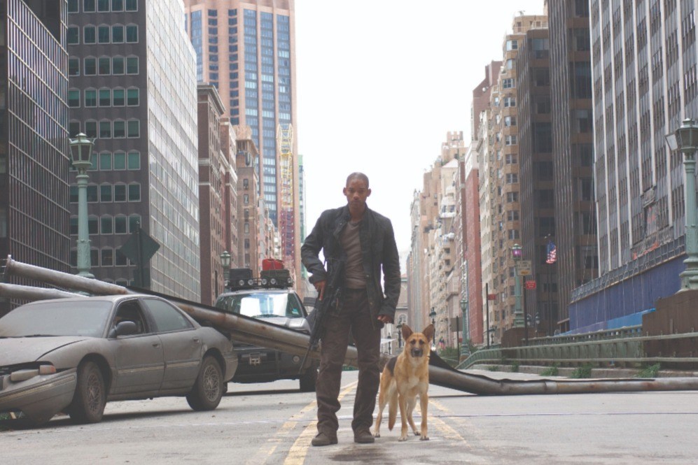 9 Iconic Apocalyptic Movies You Must Watch, Niesh Blog: will smith and dog in i am legend movie (2007)