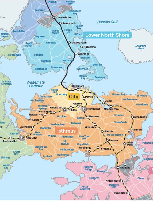 Auckland Transport zones