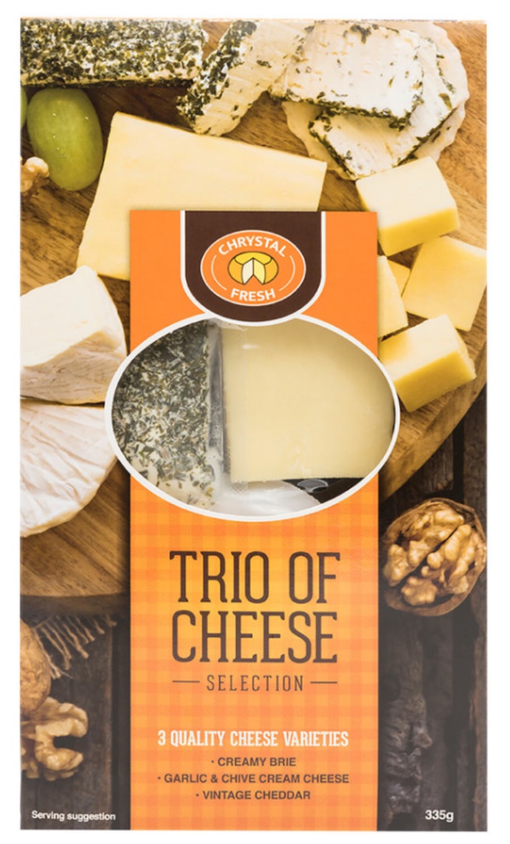 Chrystal Fresh Trio of Cheese Selection