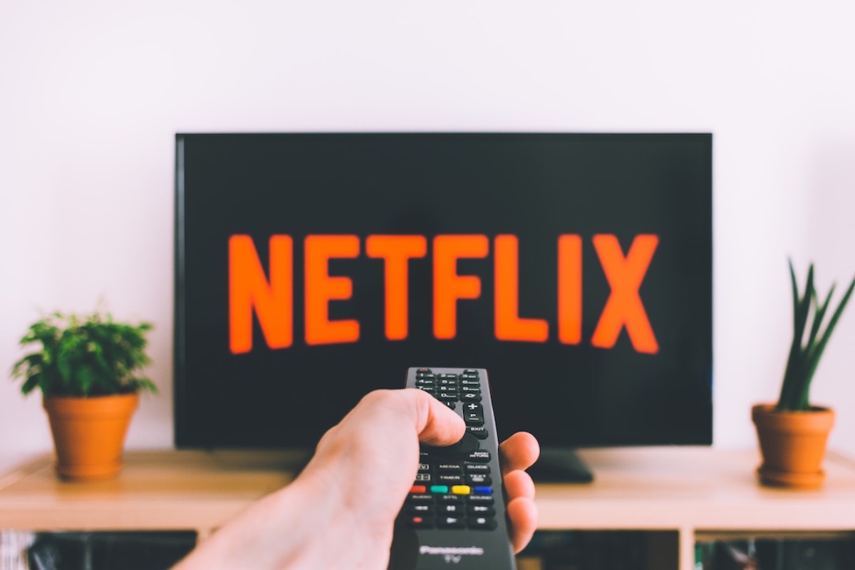 Remote Pointing at Netflix on TV