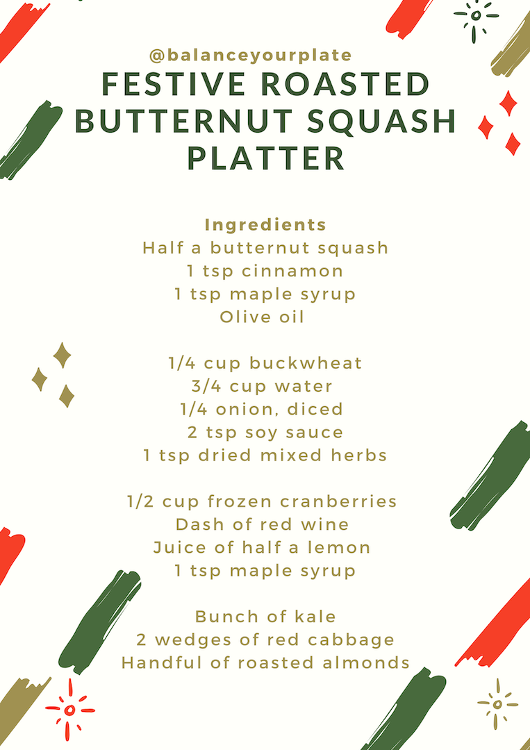 Butternut Squash Platter Recipe