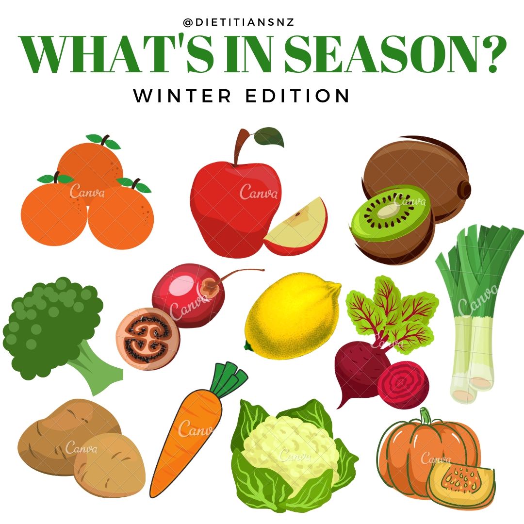 Guide to Winter Wellness: seasonal fruit and vegetables NZ